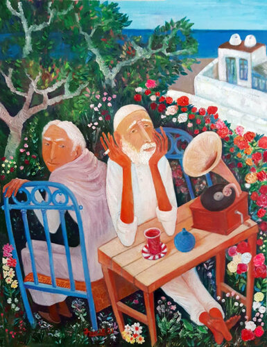 Nostalgia by Zakir Ahmedov, Painting for Sale on Select