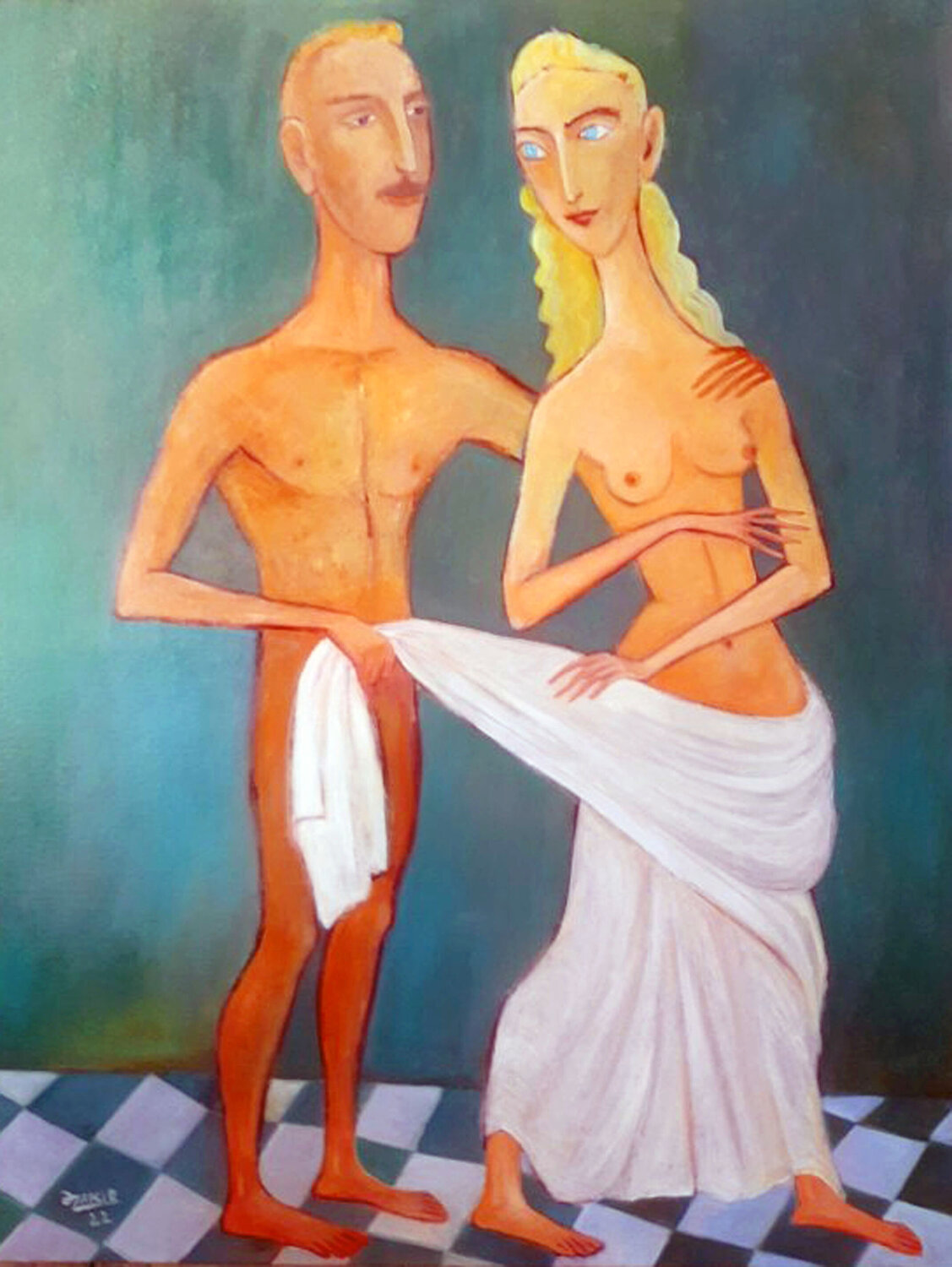 Don t flirt Zakir Ahmedov Original painting for sale
