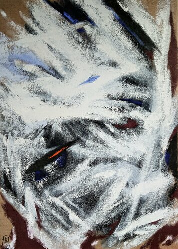 Entdeckung im Eis by Klaus Feuchtinger, Painting for Sale on Select