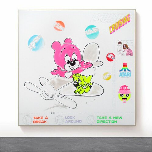 Take a new direction (Pop art) by Super Pop Boy, Painting for Sale on Select