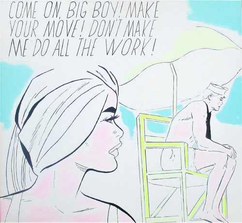 Come on, Big Boy! (Pop Art) by Super Pop Boy, Painting for Sale on Select