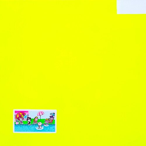 A Charlie Brown Splash (Yellow abstract Pop Art painting) by Super Pop Boy, Painting for Sale on Select