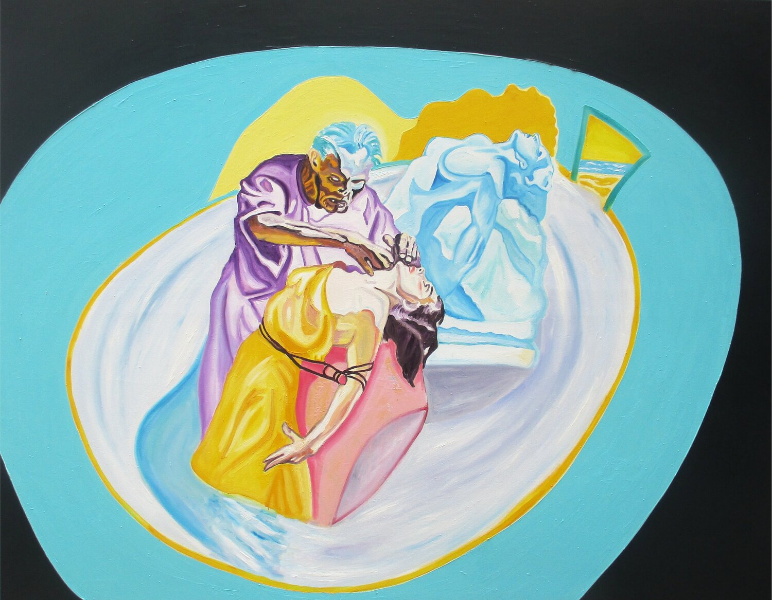 The Artist II (Original and copy) Super Pop Boy Original painting for sale