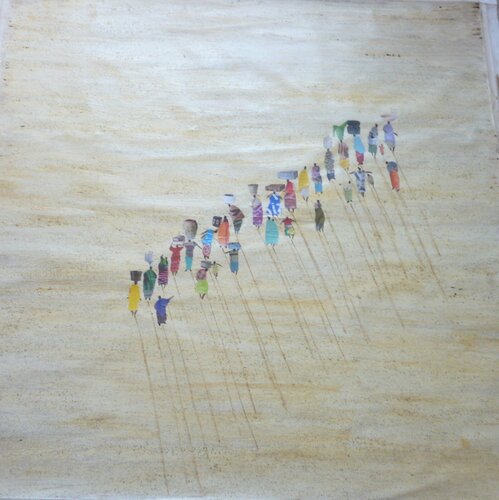 SENEGAL ONLINE by Marcos Zrihen, Painting for Sale on Select