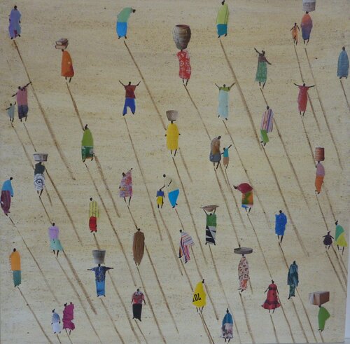 AFRICA,LET´´ S GO by Marcos Zrihen, Painting for Sale on Select