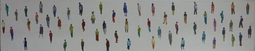 PEOPLE by Marcos Zrihen, Painting for Sale on Select