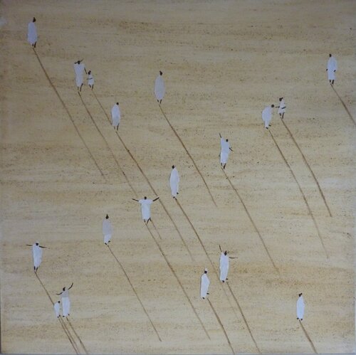 EGYPTIENS by Marcos Zrihen, Painting for Sale on Select