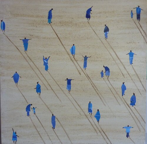 TOUAREGS by Marcos Zrihen, Painting for Sale on Select