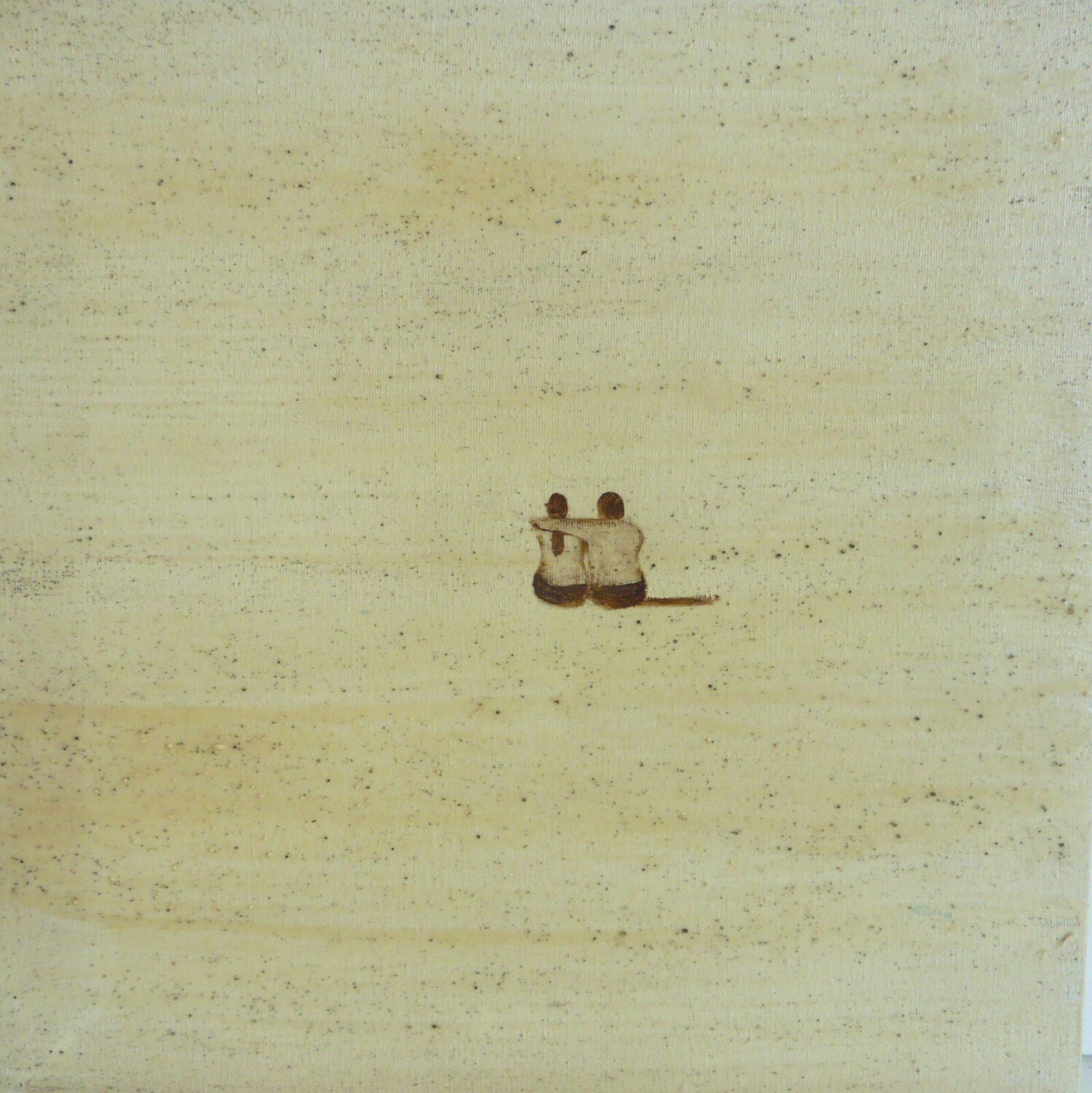 COUPLE Marcos Zrihen Original painting for sale