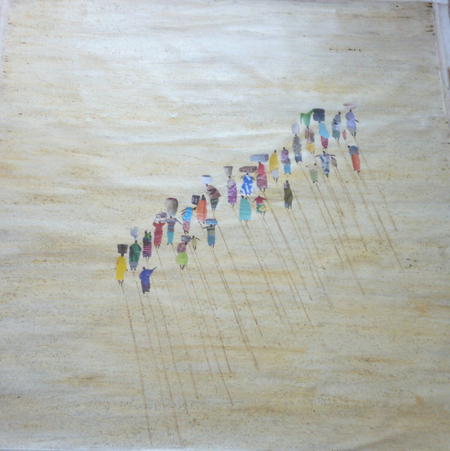SENEGAL ONLINE Marcos Zrihen Original painting for sale
