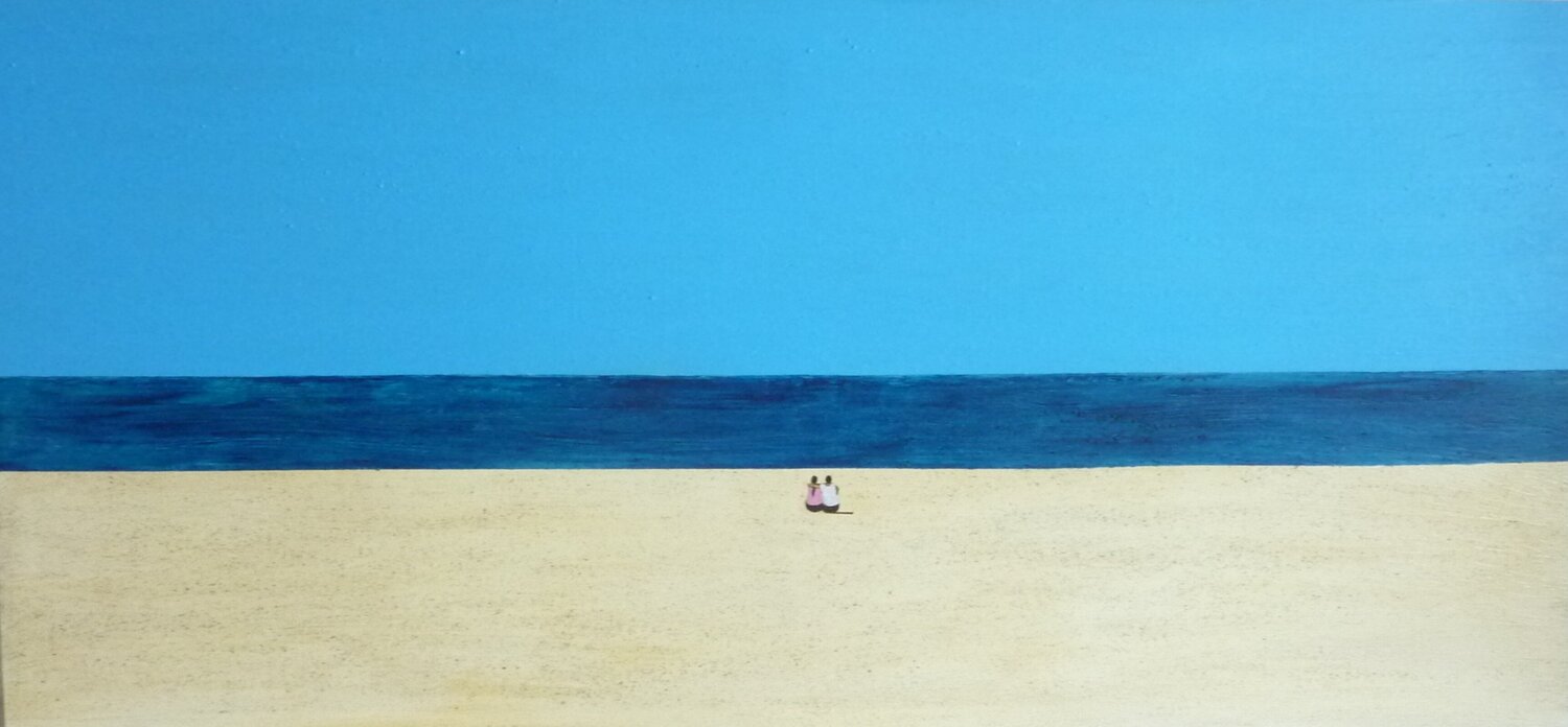 PEACEFUL Marcos Zrihen Original painting for sale