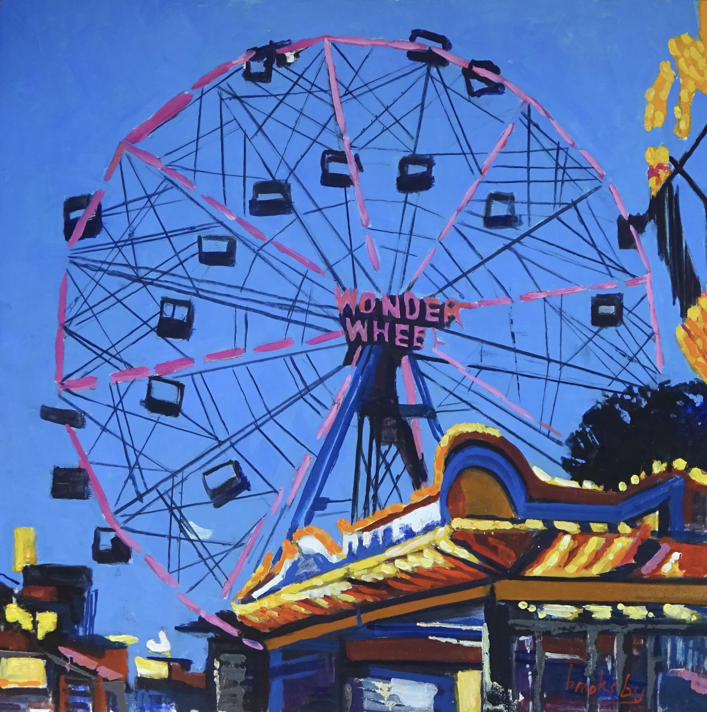 Topic Wheel paintings