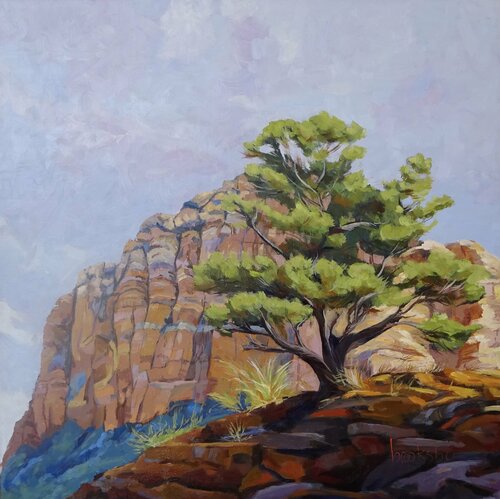 The Tree by Angie Brooksby-Arcangioli, Painting for Sale on Select