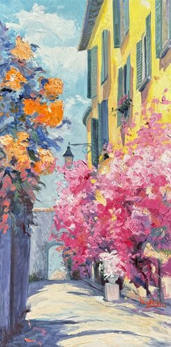 Springtime in Provence by Angie Brooksby-Arcangioli, Painting for Sale on Select