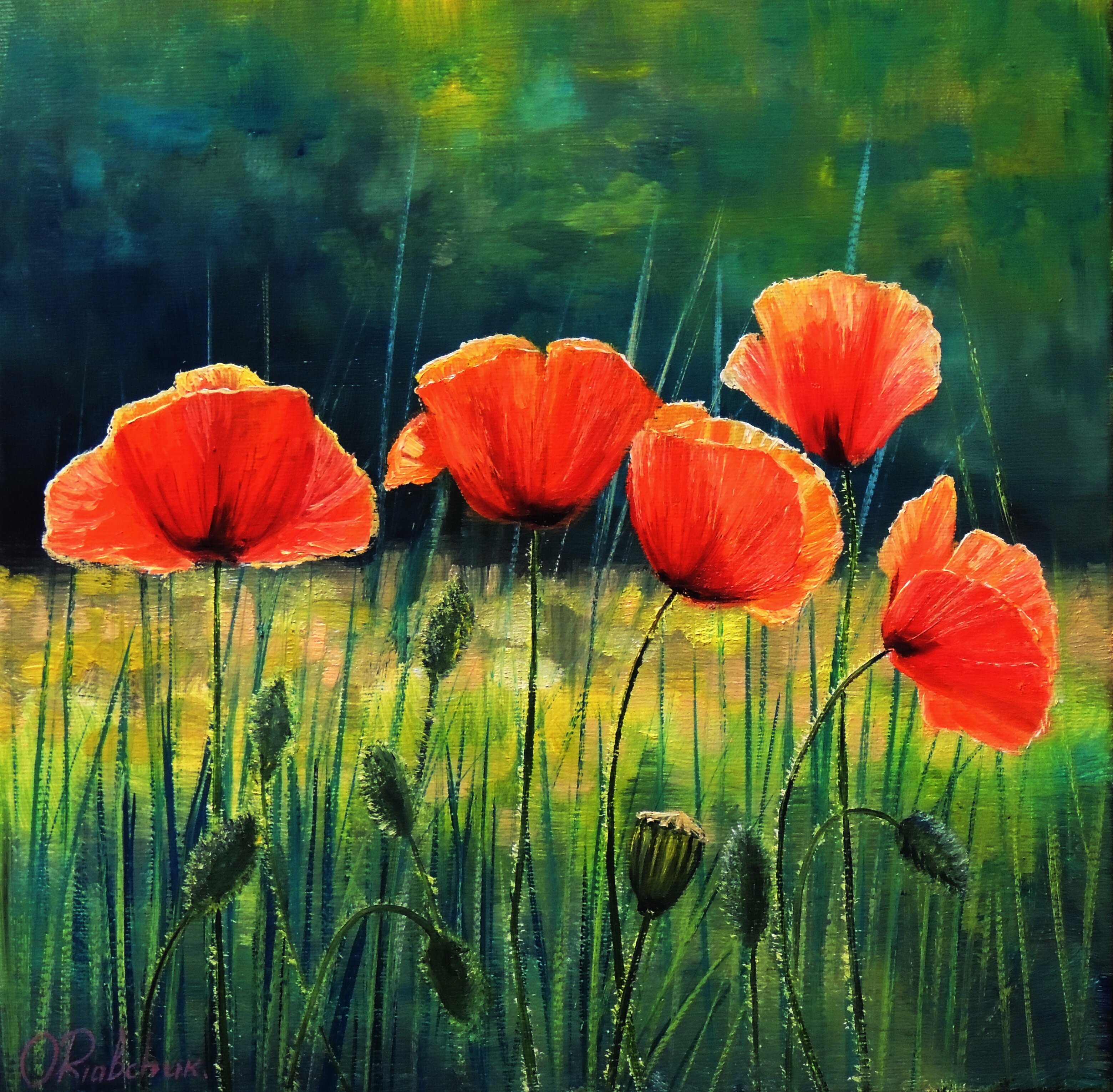 Topic Meadow paintings