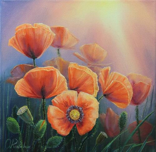 Under the Sun by Oleg Riabchuk, Painting for Sale on Select