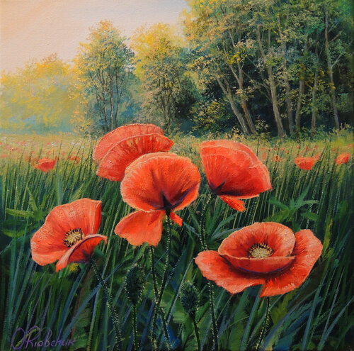 Remembrance by Oleg Riabchuk, Painting for Sale on Select