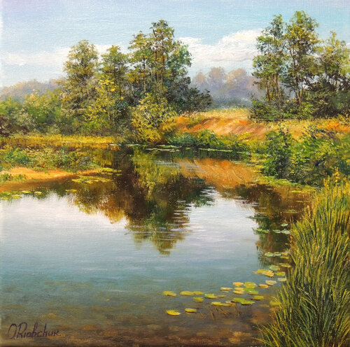 Summer Dreams by Oleg Riabchuk, Painting for Sale on Select