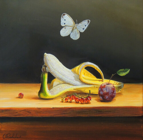 Lazy Noon by Oleg Riabchuk, Painting for Sale on Select