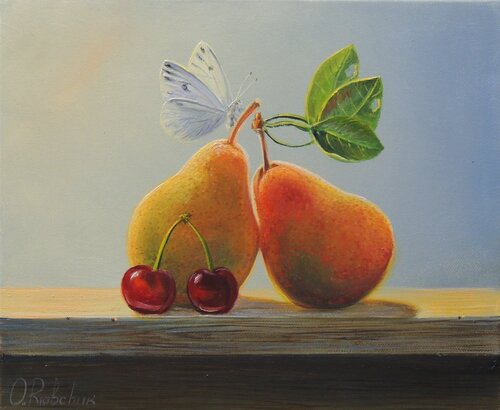 Sweet Companions by Oleg Riabchuk, Painting for Sale on Select