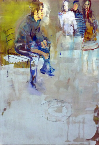 Jazz Musiker by Mila Veljac'a, Painting for Sale on Select