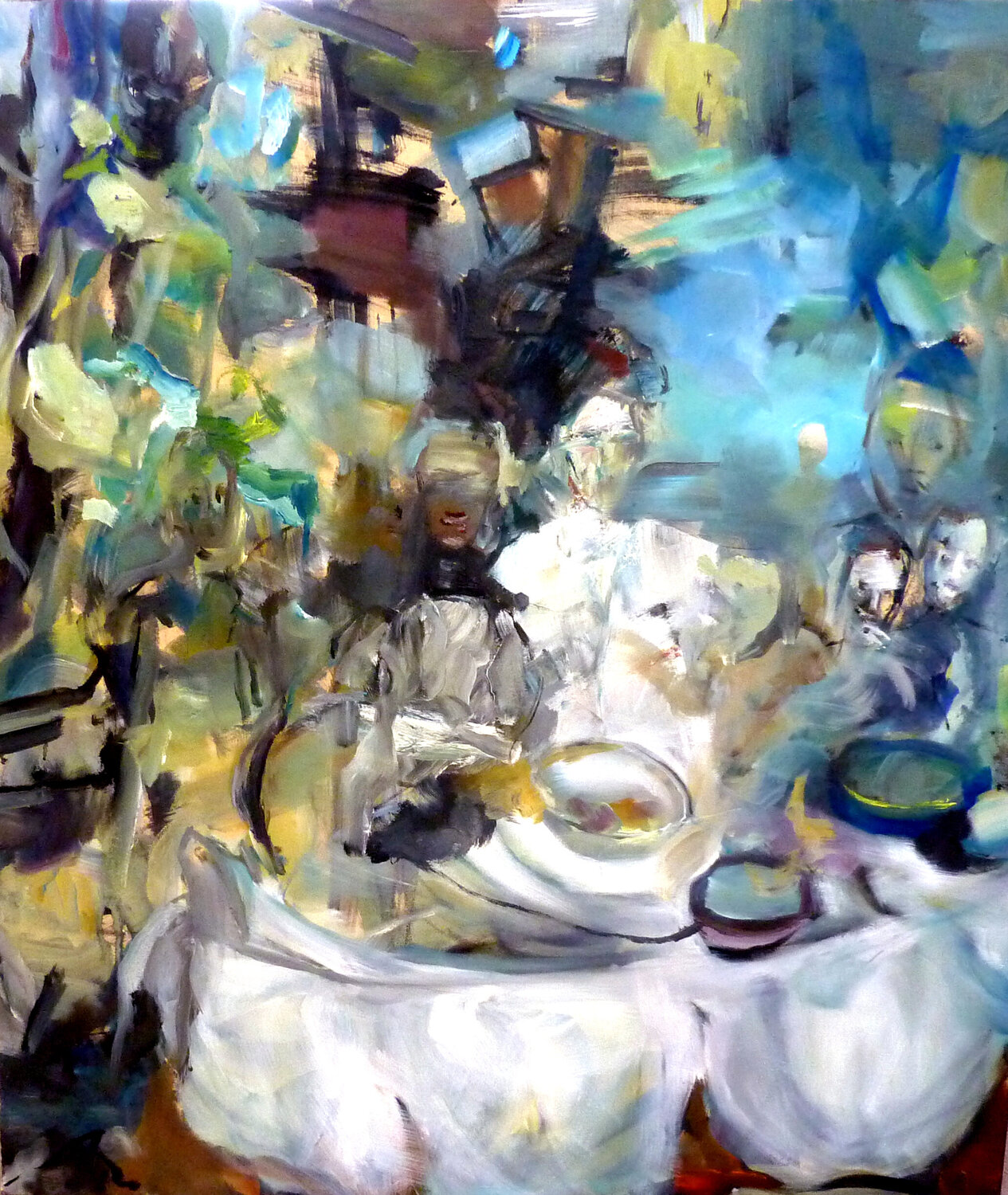 Gartenfest Mila Veljac'a Original painting for sale