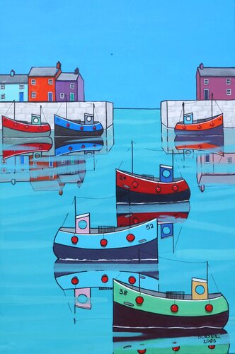 Reflective Calm von Paul Bursnall, Malerei kaufen auf Select