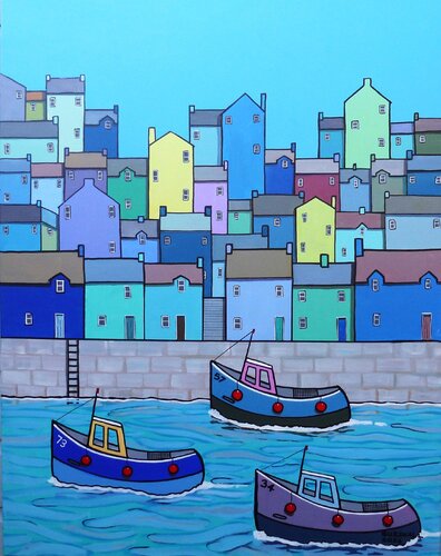 Lemon Quay by Paul Bursnall, Painting for Sale on Select