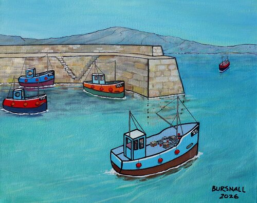 Safe Harbour by Paul Bursnall, Painting for Sale on Select