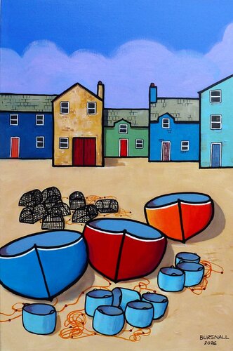 Cloud Storage by Paul Bursnall, Painting for Sale on Select