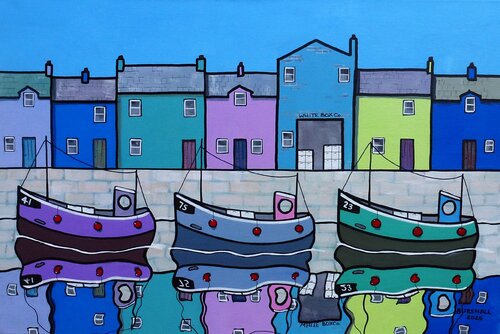White Box Co. by Paul Bursnall, Painting for Sale on Select