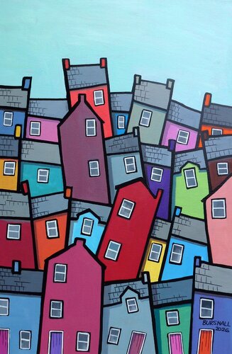 Metro Centre by Paul Bursnall, Painting for Sale on Select