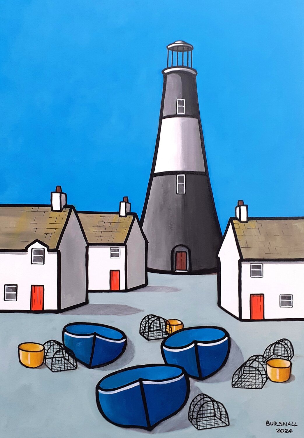 Light and Shade Paul Bursnall Original painting for sale