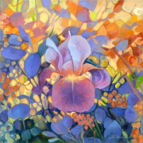 Iris by Richard Mierniczak, Painting for Sale on Select