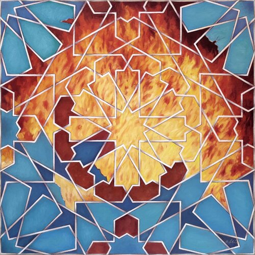 Arabeske - Quo vadis? by Richard Mierniczak, Painting for Sale on Select
