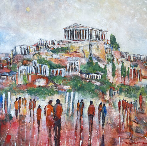 The Edge Of Transclucence by Margarita Lypiridou, Painting for Sale on Select