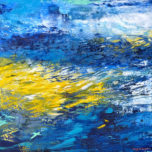 On An Impulse by Margarita Lypiridou, Painting for Sale on Select