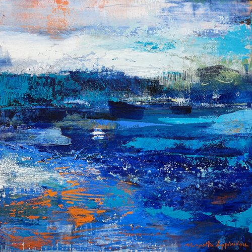 Light Dance by Margarita Lypiridou, Painting for Sale on Select