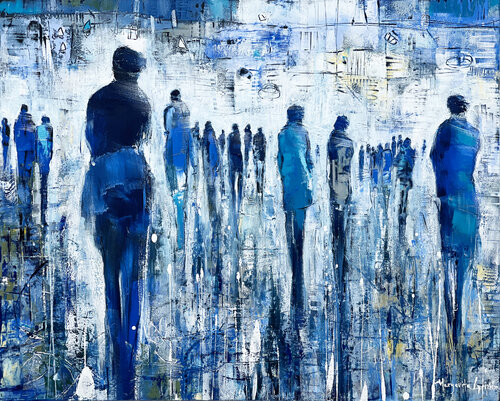 Enter The Dancer by Margarita Lypiridou, Painting for Sale on Select