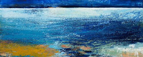 The Ocean Within by Margarita Lypiridou, Painting for Sale on Select