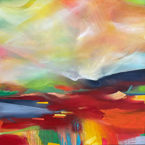 A Bright Sunny Day by Margarita Lypiridou, Painting for Sale on Select