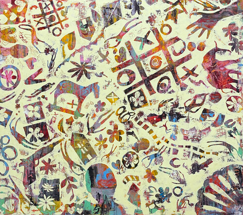 The Elephant In The Room by Margarita Lypiridou, Painting for Sale on Select