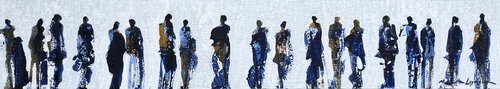 Gaze In The Water by Margarita Lypiridou, Painting for Sale on Select