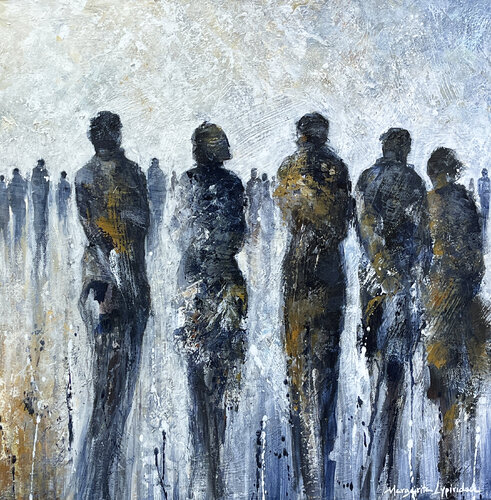 Here And Now by Margarita Lypiridou, Painting for Sale on Select