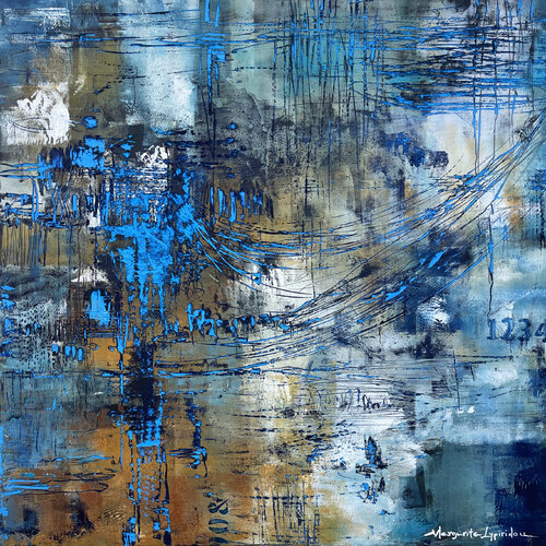 ```First Seconds by Margarita Lypiridou, Painting for Sale on Select