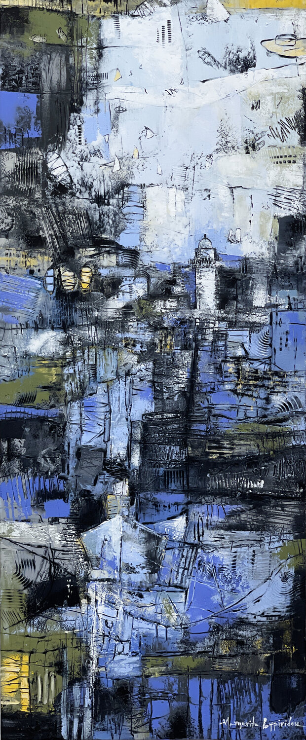 Thirty Three Places Margarita Lypiridou Original painting for sale