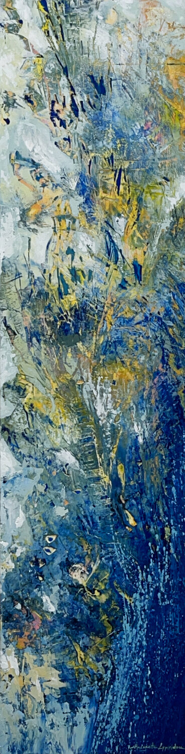 Burst Margarita Lypiridou Original painting for sale