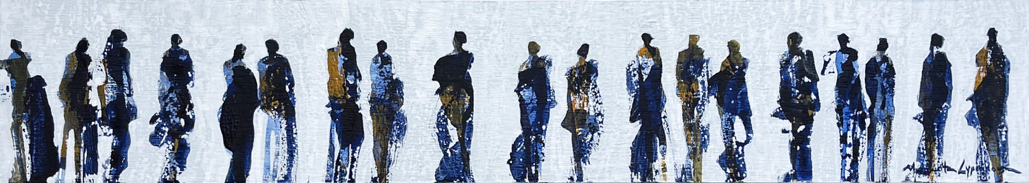 Gaze In The Water Margarita Lypiridou Original painting for sale