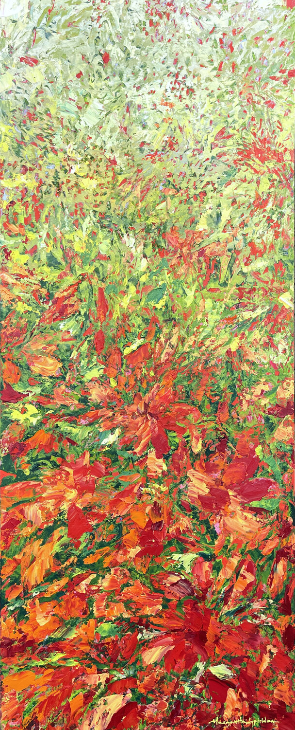 Time For Blooming Margarita Lypiridou Original painting for sale