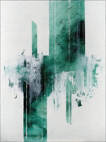 Green Shimmer by Nemanja Nikolic, Painting for Sale on Select